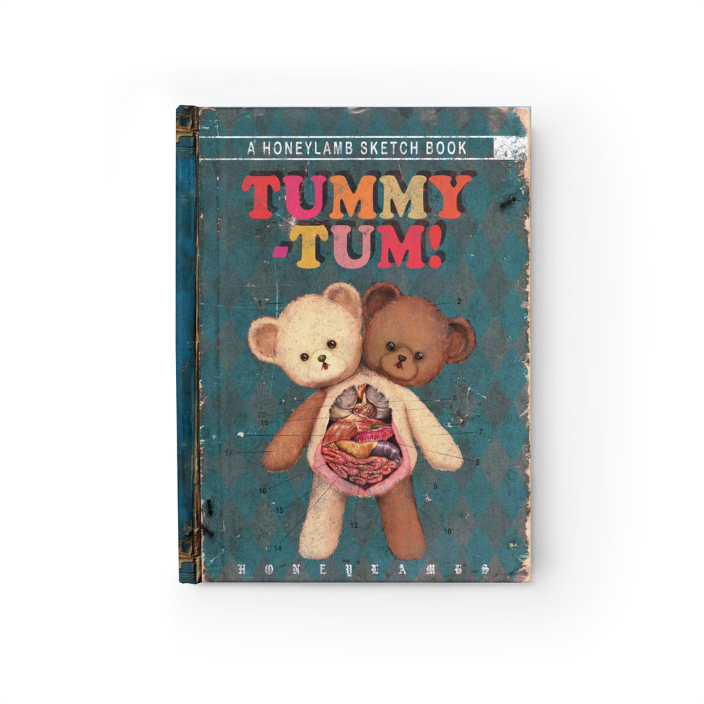 Tummy Tum Sketch Journal - Creative Drawing & Writing Book, Creepycute Sketchbook (8196580376772)